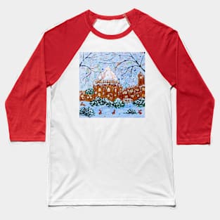 Radcliffe Camera, Oxford in the Snow Baseball T-Shirt